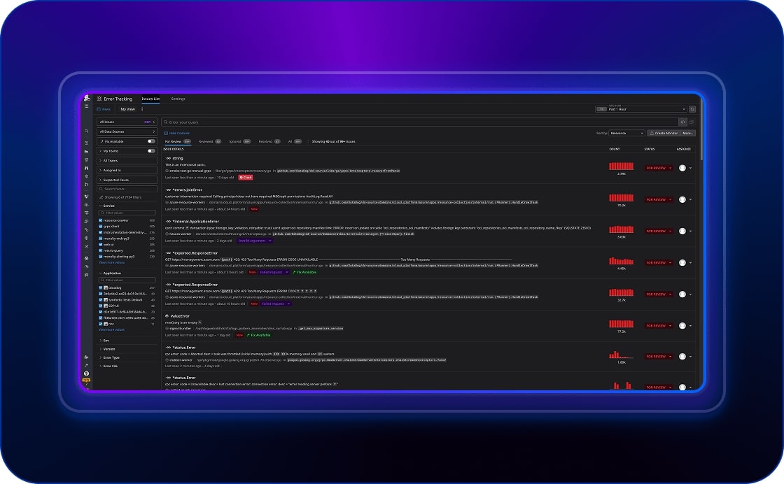 Everything New from Datadog